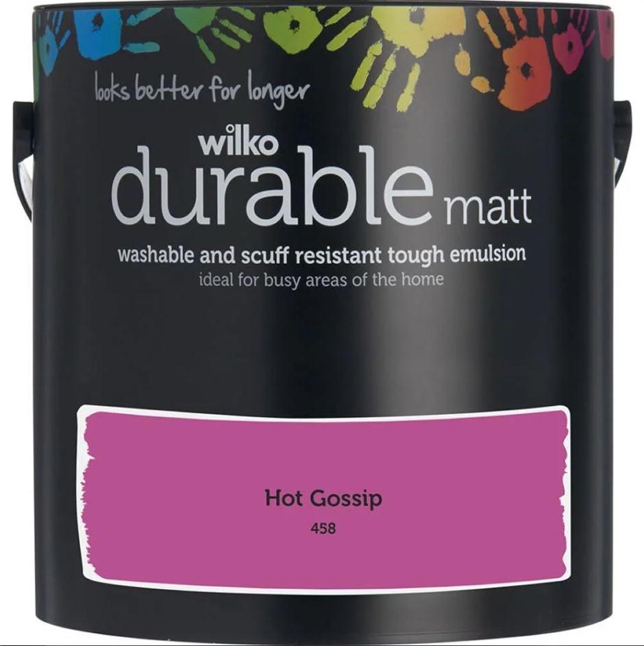  Wilko Durable Matt Emulsion Paint is now £10