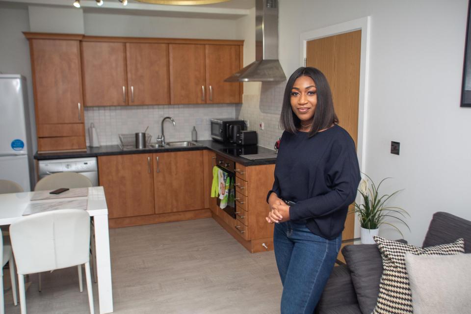  Eve Obasuyi bought her first home on her own in November 2016