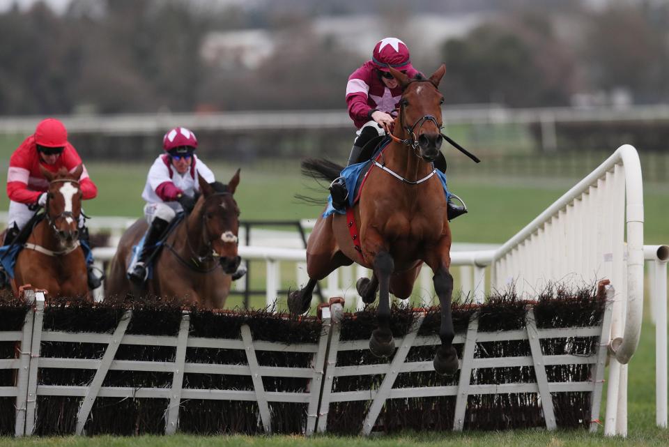  Battleoverdoyen was an impressive winner at Naas where Tornado Flyer was pulled up