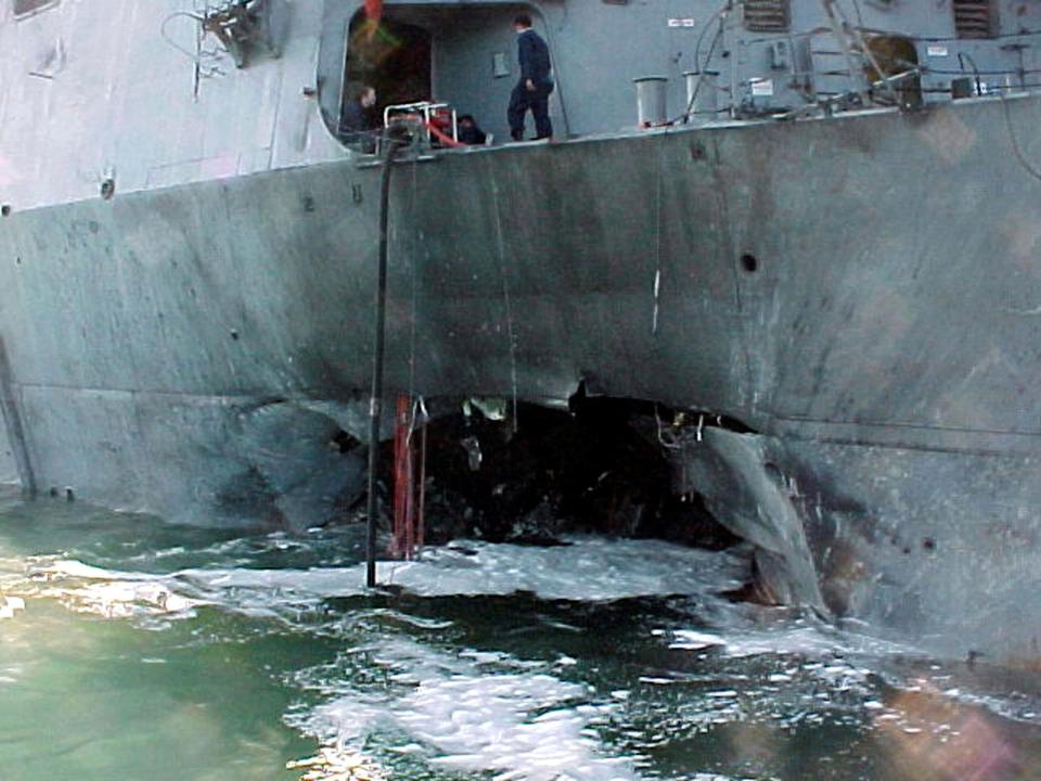  The USS Cole attack in 2000 killed 17 American soldiers and injured 39