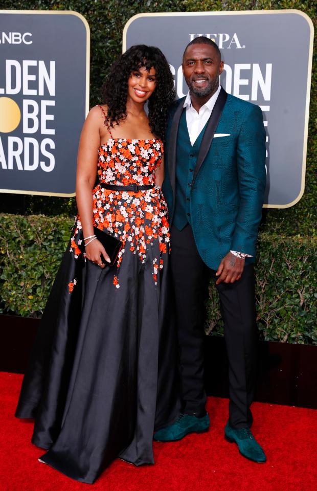  Idris and Sabrina looked adorable on the red carpet