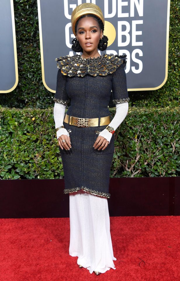  Janelle wore a quirky Chanel ensemble