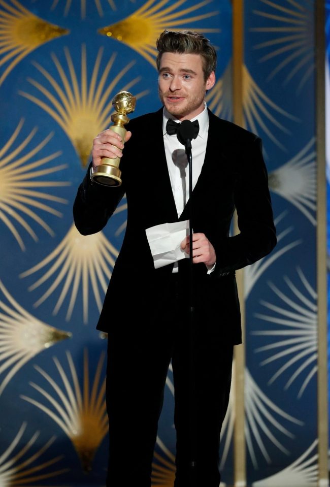  Madden won the Golden Globe for best actor in a TV drama series