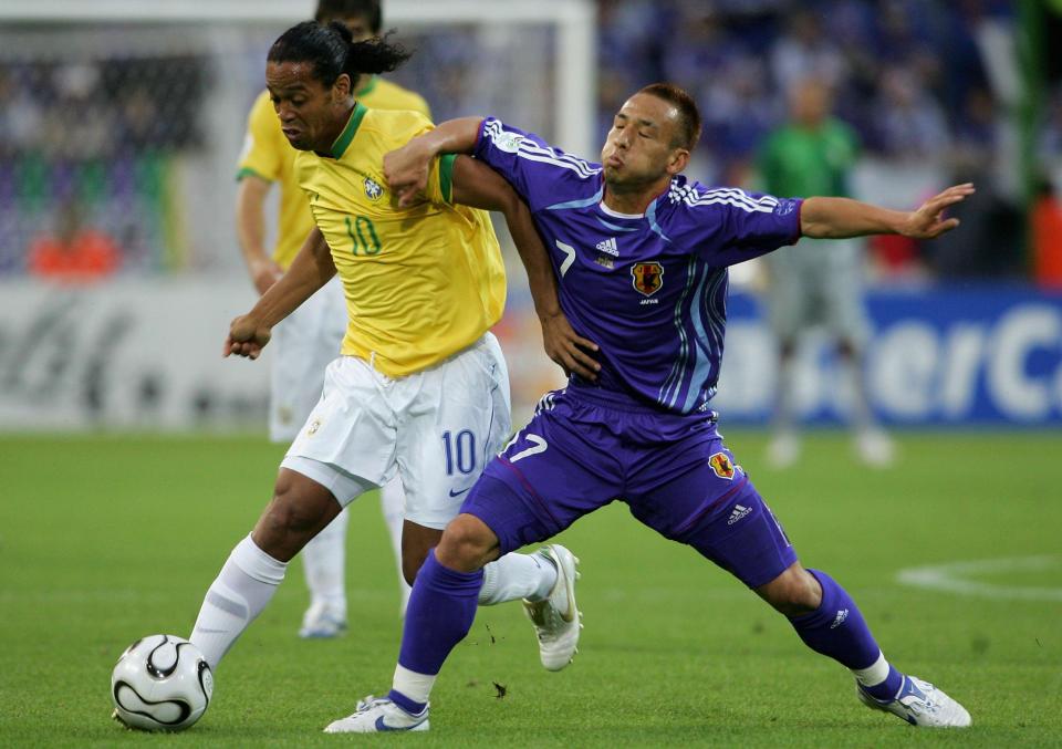  Nakata played retired after Brazil knocked Japan out the 2006 World Cup