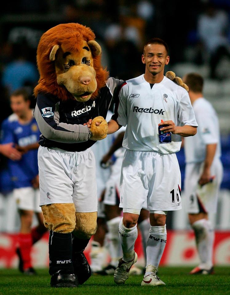  Nakata played for Bolton Wanderers in the 2005-06 season