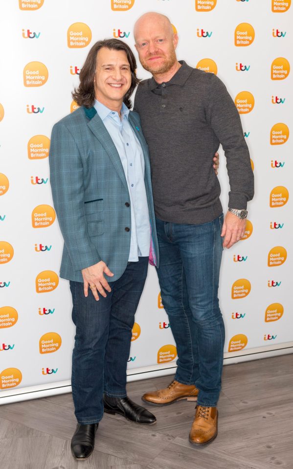  Scott and EastEnders star Jake Wood (Max Branning) will be running in the London Marathon on behalf of the Alzheimer's Society