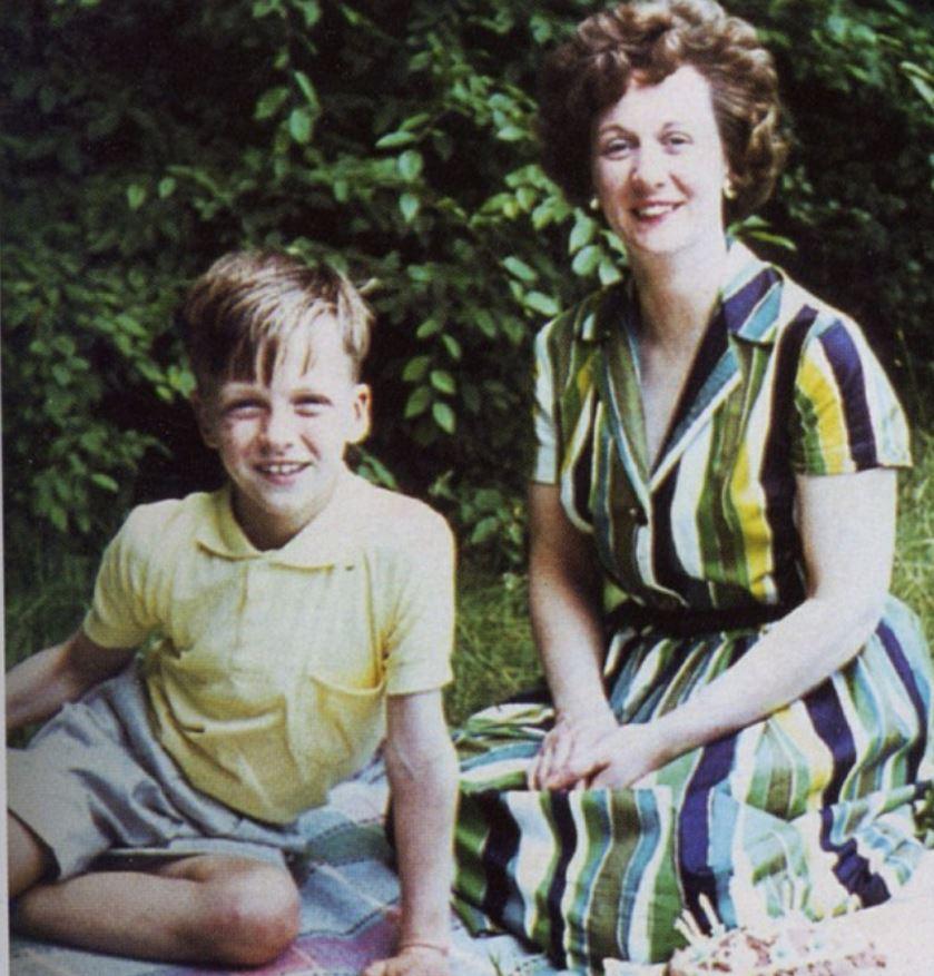  Richard as a child with his later mother Mary Claire