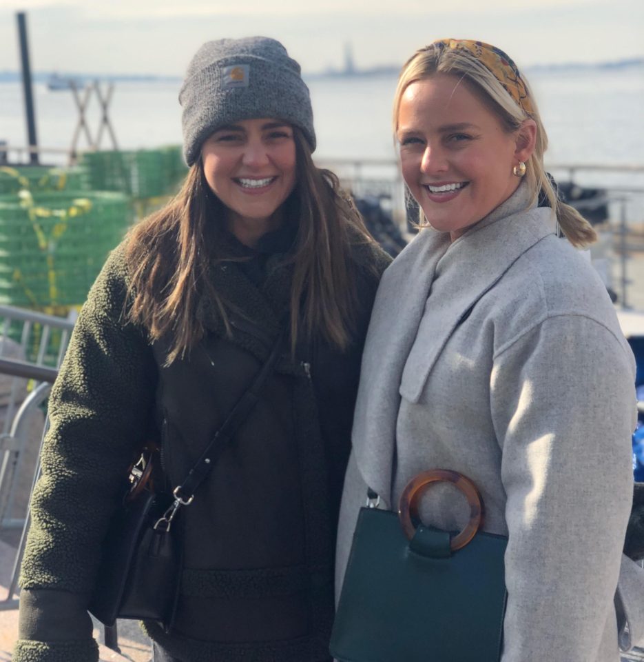  Hope Stringer discovered her cancer had returned for a third time just before Christmas. On New Year's eve she and her and her sister Nancy (R), flew to New York in search of a second opinion