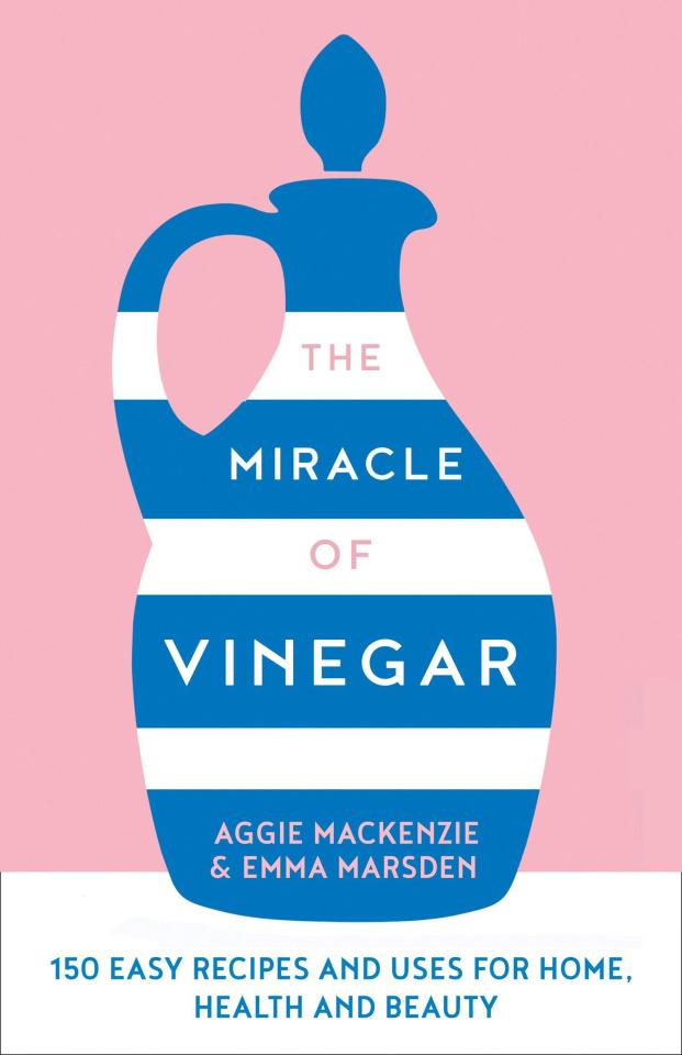  The book, by Aggie Mackenzie and Emma Marsden, has 150 things to do with vinegar