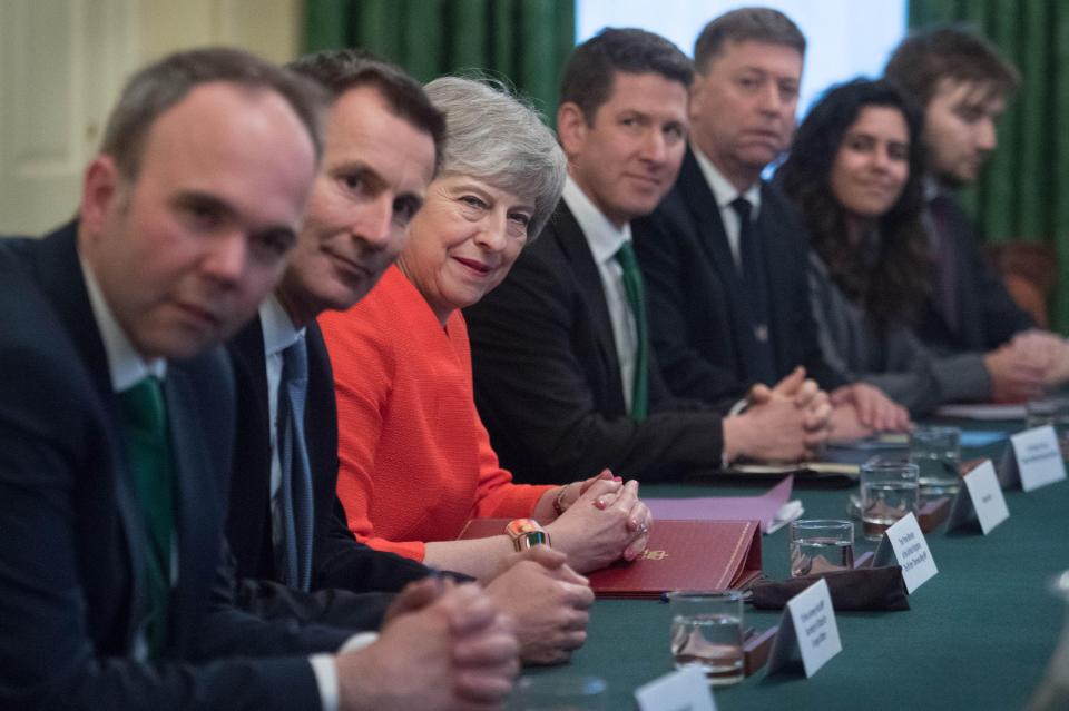  Theresa May's team have warned her that the UK could be at risk of breaking up with No Deal