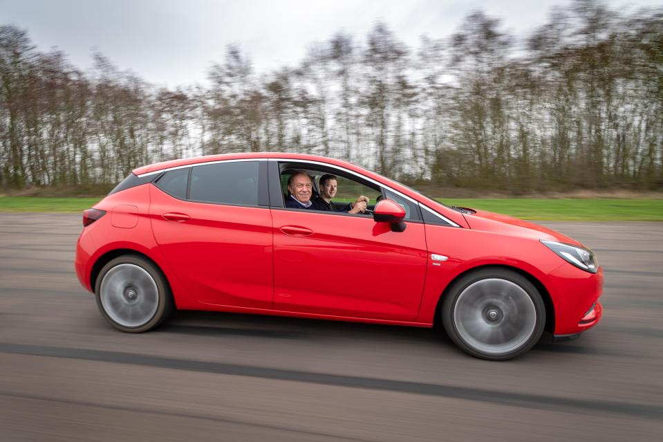 It’s Bruntingthorpe's 4.2-mile stretch of Tarmac that you’ll find a man called Rob Wilson. He drives a diesel Vauxhall Astra