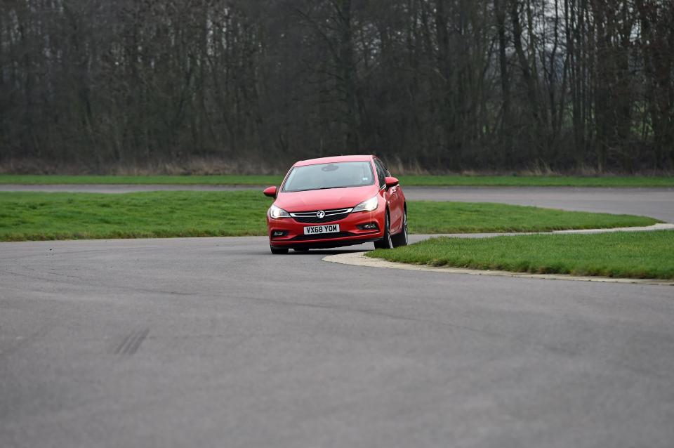 Rob has you straightening out the car in a corner, finding the line which can have the wheels flat as quickly as can be naturally done