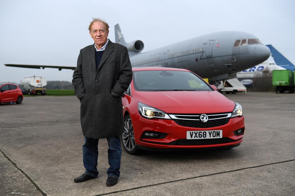 You'll often find Rob speeding around Bruntingthorpe Aerodrome - in his Astra