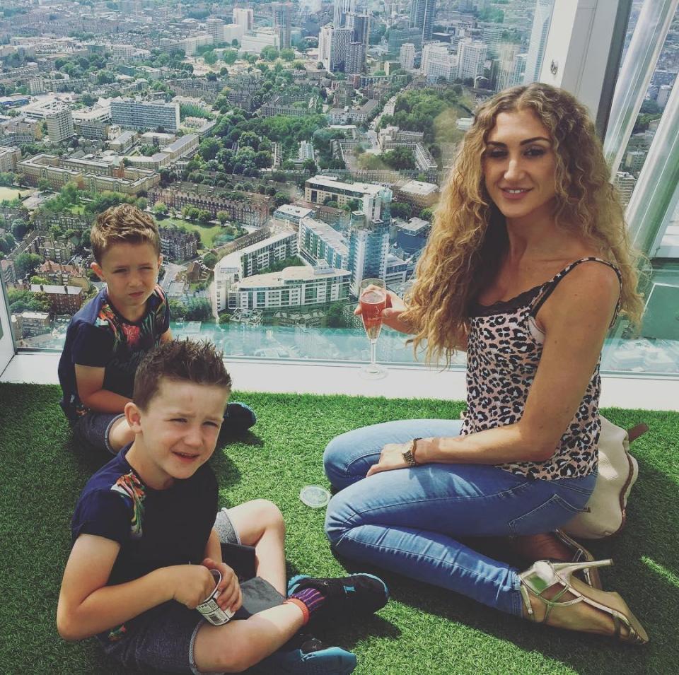  Alexia, from Blackheath, South East London, is mum to two sons 