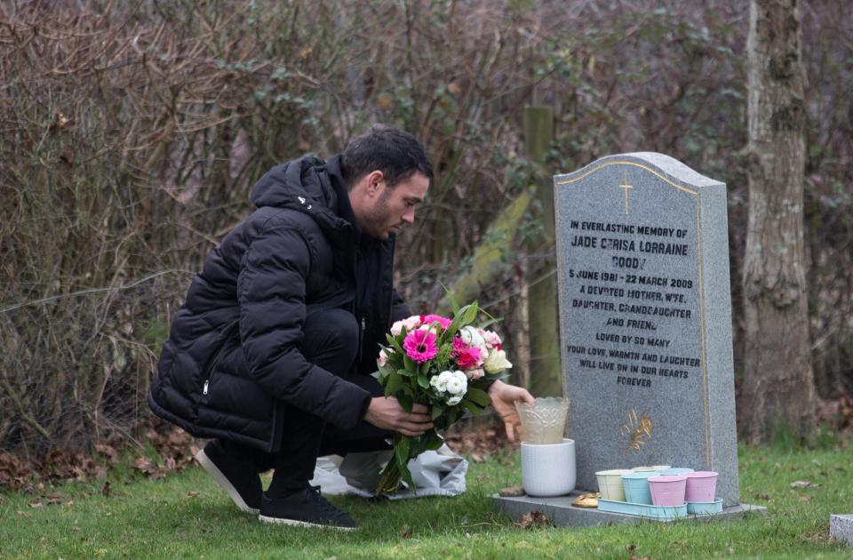  Jack also reveals he visits Jade's grave every couple of weeks