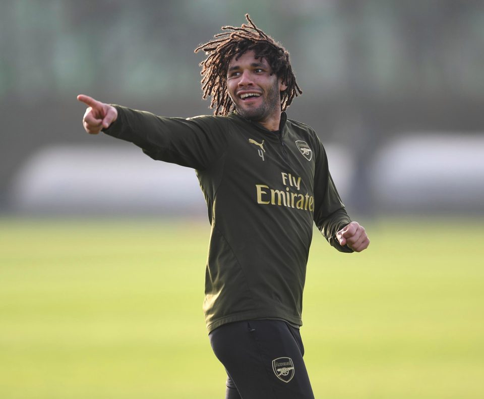  Mohamed Elneny has played just once in the Premier League this season