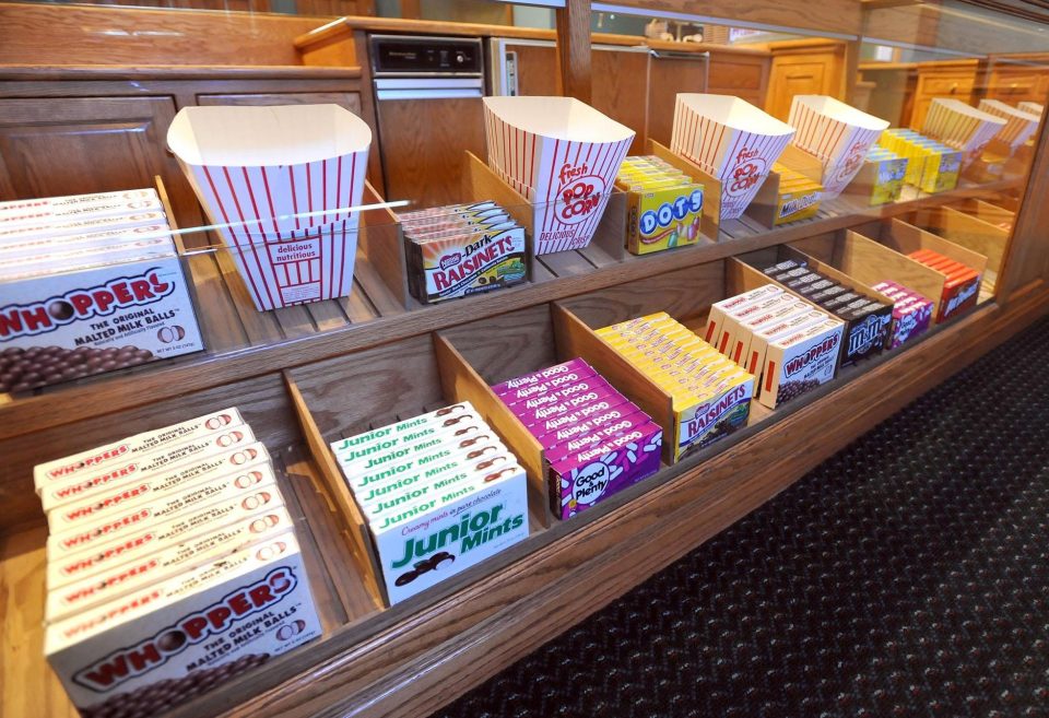  The movie theatre concession area at |Jacko's Neverland Ranch