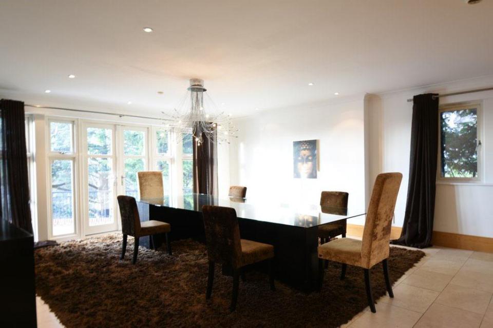  There is also a spacious dining room for hosting dinner guests