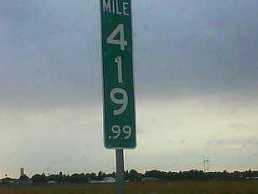  Mile 419.99 signs have even been used to deter people stealing 420 signs