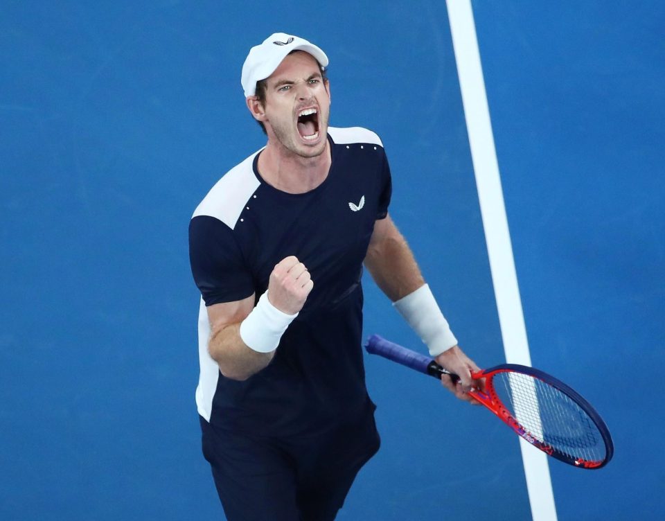 The trademark roar Murray let out when he clinched the third set was full of passion