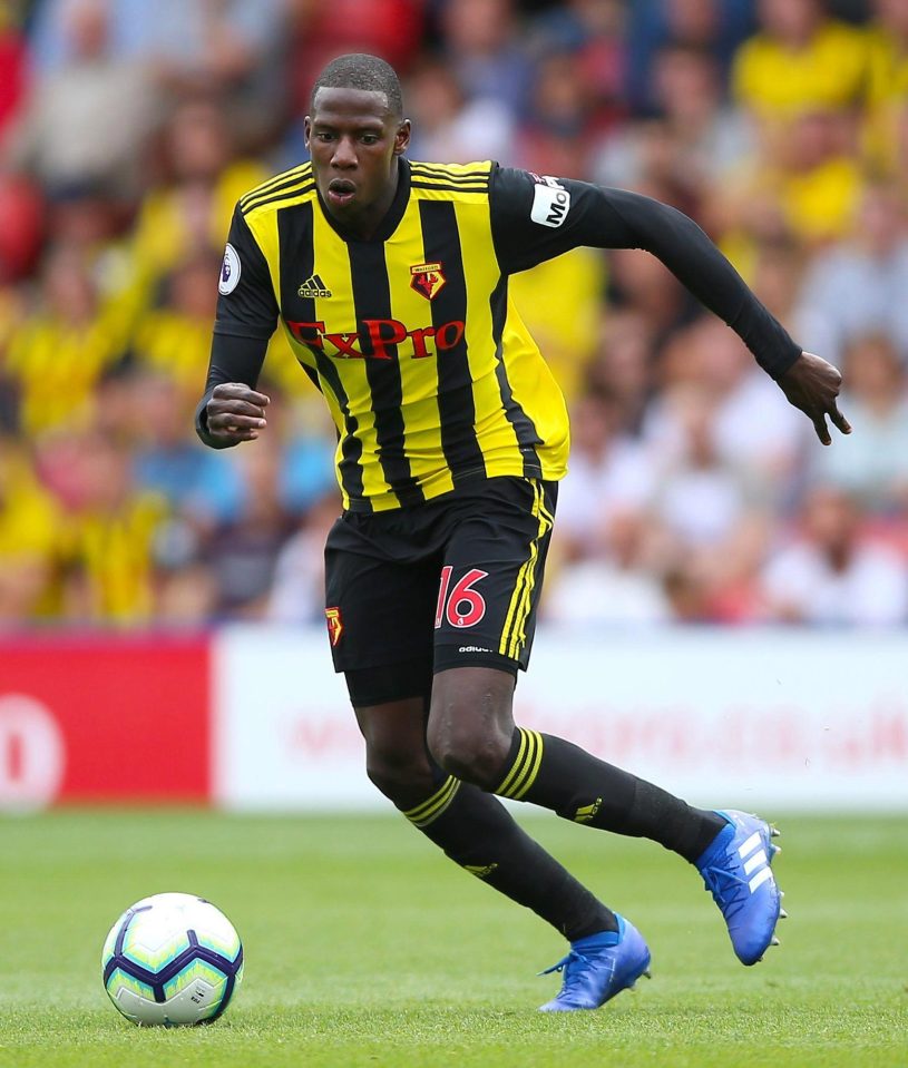 Watford’s Abdoulaye Doucoure is another Premier League player being monitored by PSG