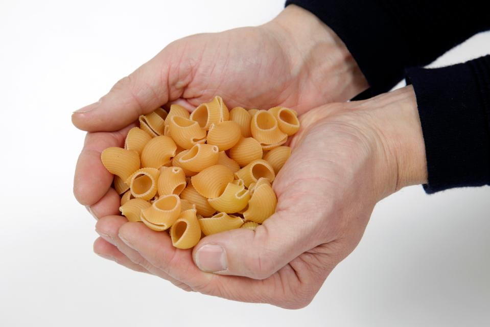  Carb your enthusiasm to just two handfuls of pasta