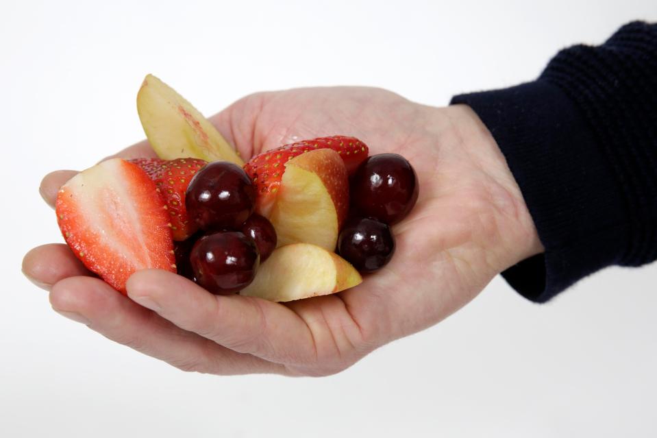  Fruit doesn't get a free pass - a short and sweet handful will do