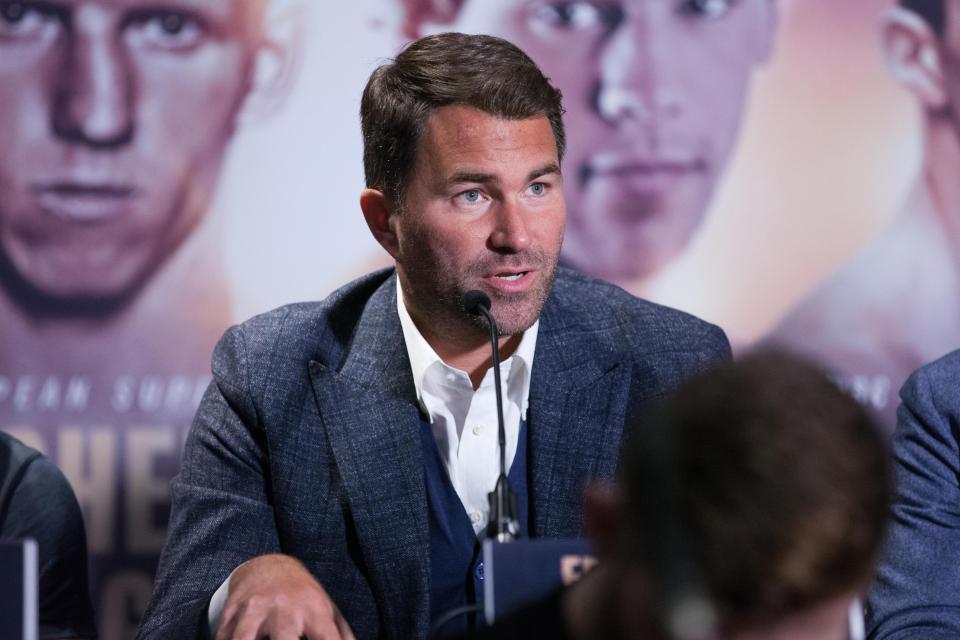  Eddie Hearn has revealed that Whyte has been offered more than £4million to face AJ