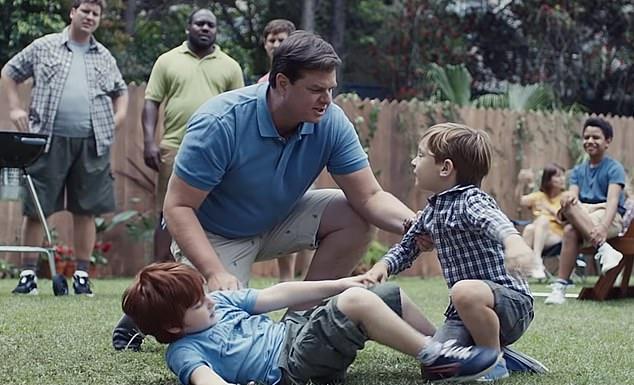 In the ad a dad stops two boys from fighting after other dads dismiss it as ‘boys being boys’