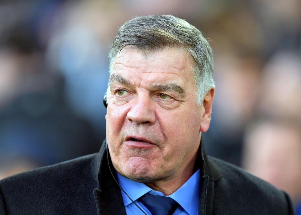  Allardyce's last job in the Premier League was at Everton