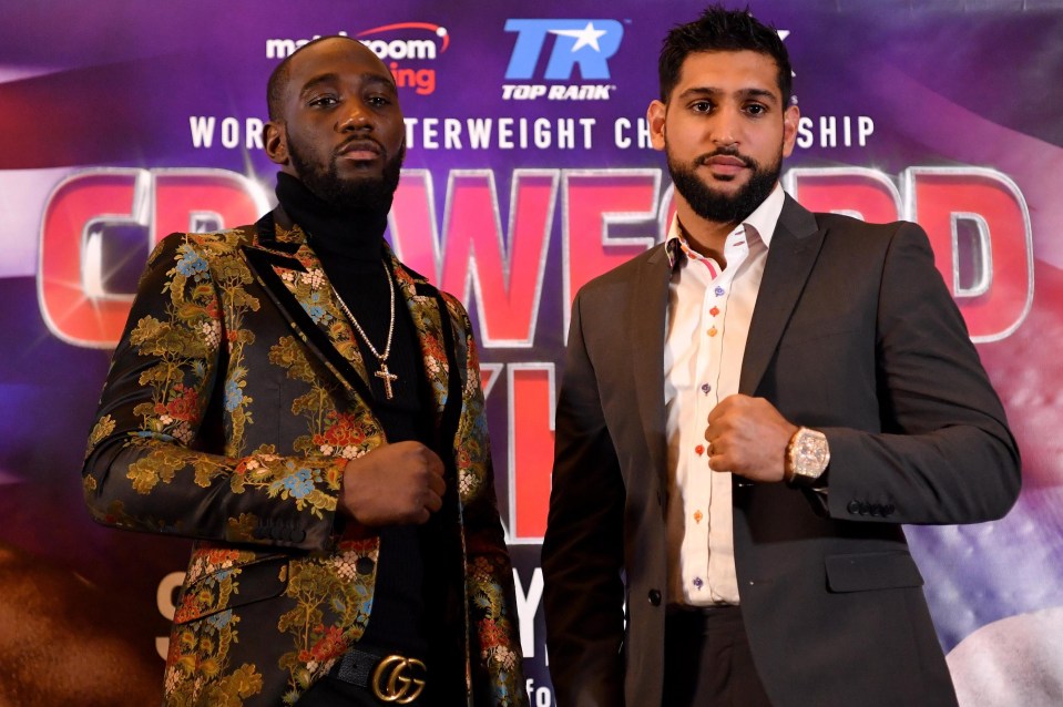 Amir Khan fights Terence Crawford in April