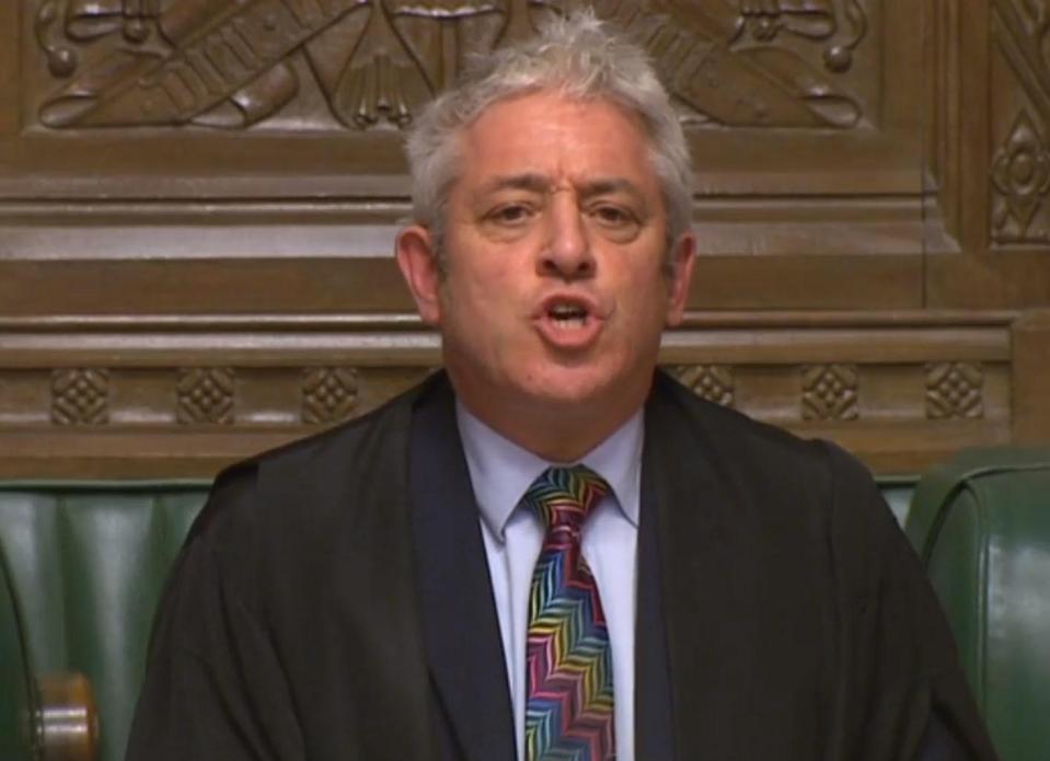  John Bercow is threatening to stay on as Speaker of the House of Commons until 2022 to wreak revenge on Tories blocking his peeragebias