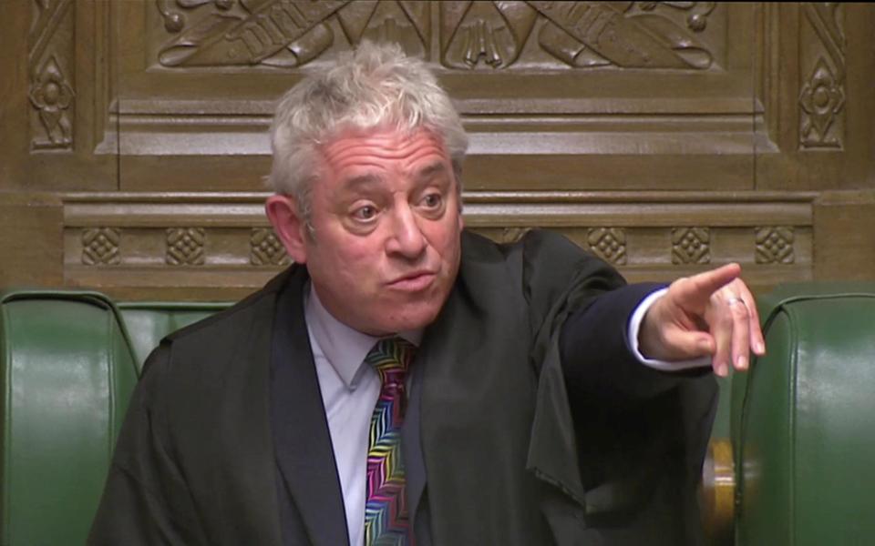  John Bercow didn't vote as he is the Speaker