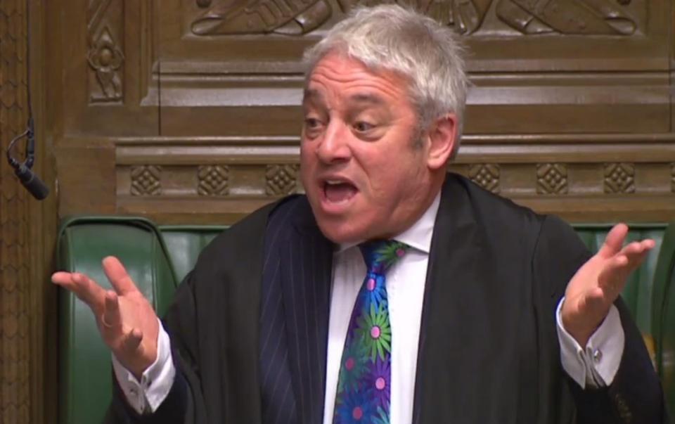  John Bercow is not the gatekeeper of our democracy - he violates it