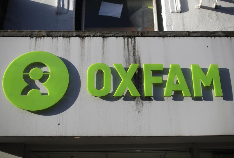  Oxfam reports an increase in donations to stores this month