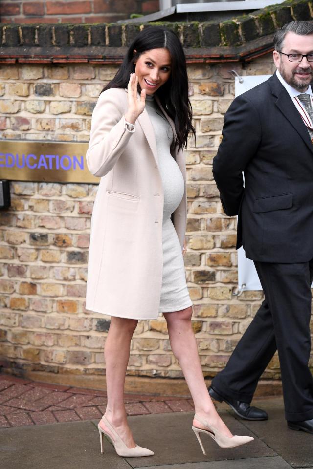  Doctors have warned Meghan Markle of the dangers wearing high heels pose to her unborn child