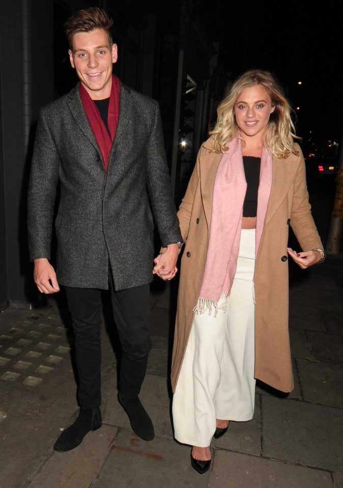 Tristan and Laura grinned happily as they made their way to the restaurant