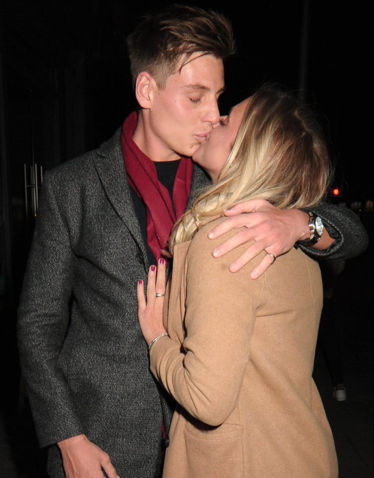 Laura Crane and Tristan Phipps smooch as they confirm dating rumours