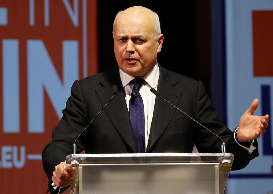 Former Tory leader Iain Duncan-Smith said the PM's uturn was 'absurd'