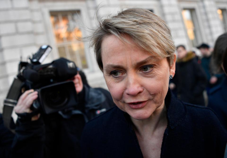  Remainer Yvette Cooper has tabled a joint bid with Tory rebels to enforce a nine-month delay to Brexit if the PM's deal is not accepted