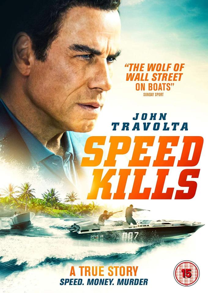  John Travolta's casting is strange in Speed Kills as we watch him get it on with 25-year-olds