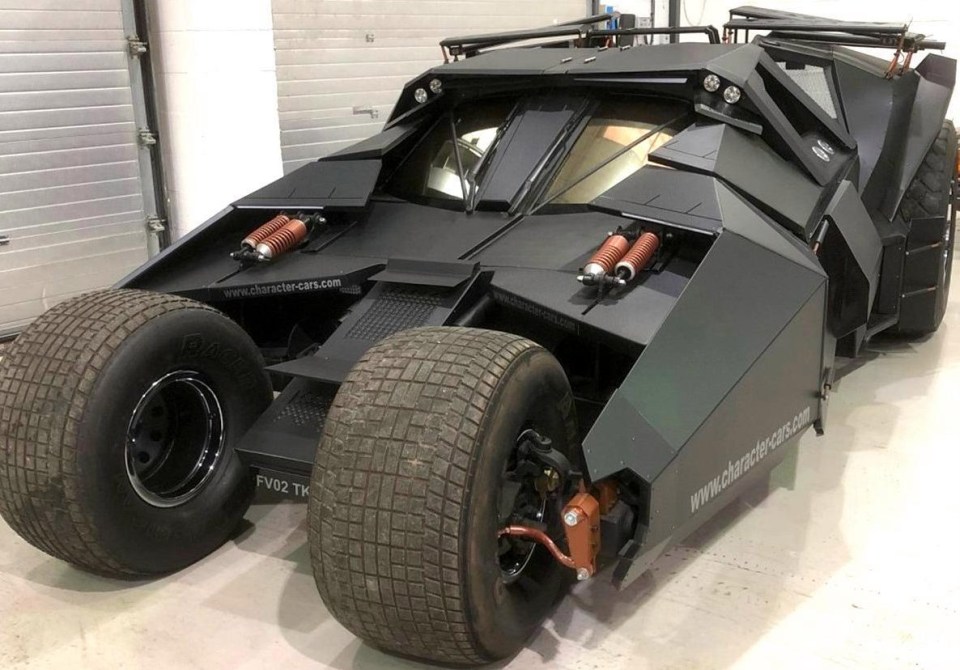 This impressive Batmobile replica is set to go under the hammer later this year