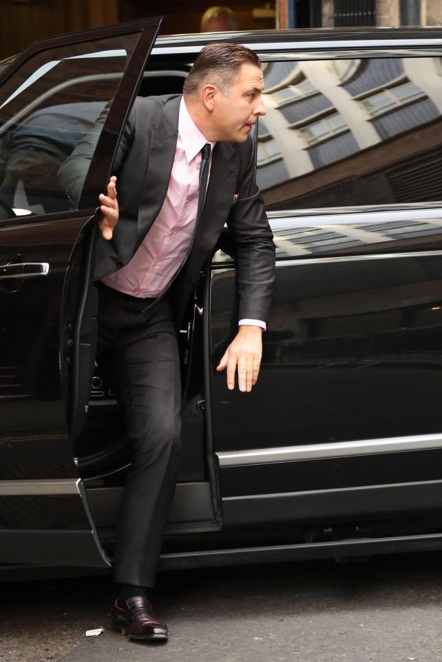  Judge David Walliams was also spotted arriving at the London auditions