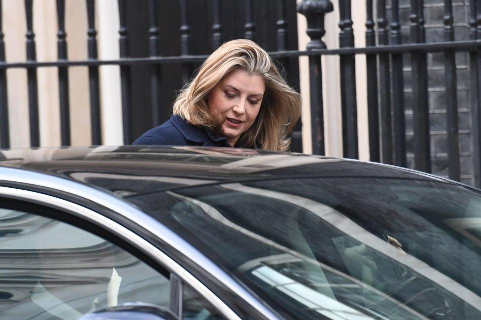  Penny Mordaunt was in talks at No10 today