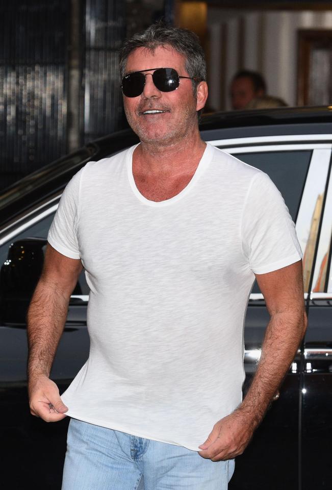  Simon Cowell was the last to arrive at the auditions