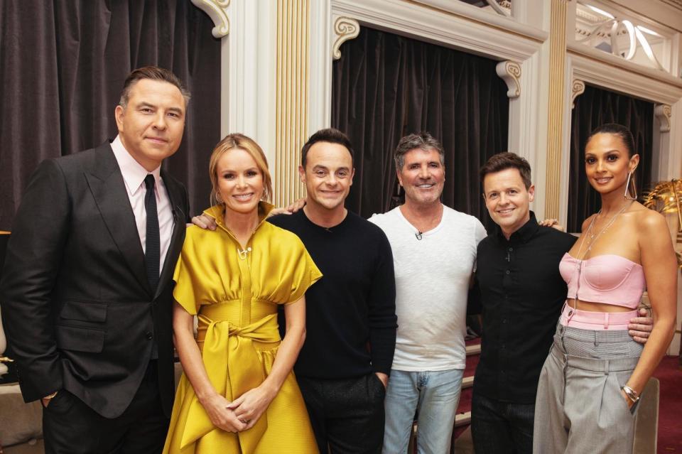  The BGT gang were reunited for filming of the upcoming series