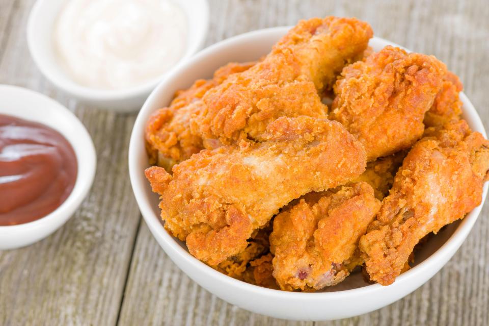  Fried chicken might be delicious but too much of it can cause health woes and weight gain