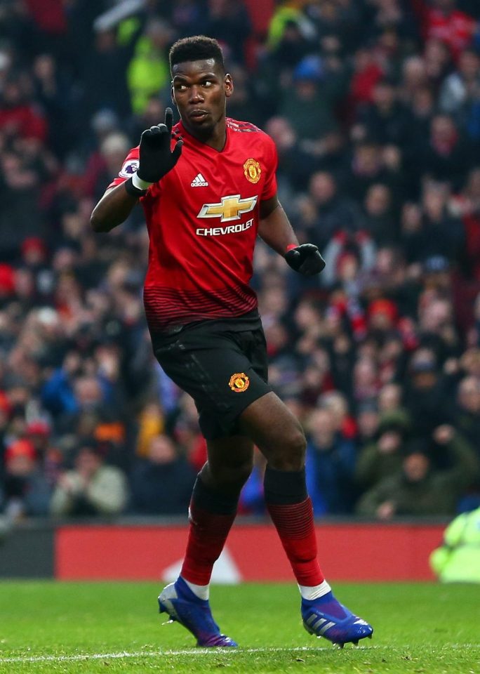 Paul Pogba was Manchester United's biggest earner in 2017 on £290k a week