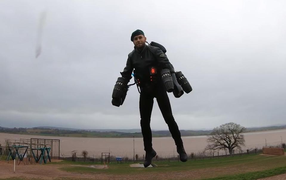  Richard Browning has been in talks with special forces soldiers around the world about his incredible jet suit