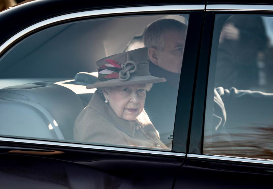  The Queen didn't wear her seatbelt during her two-mile trip to Sandringham